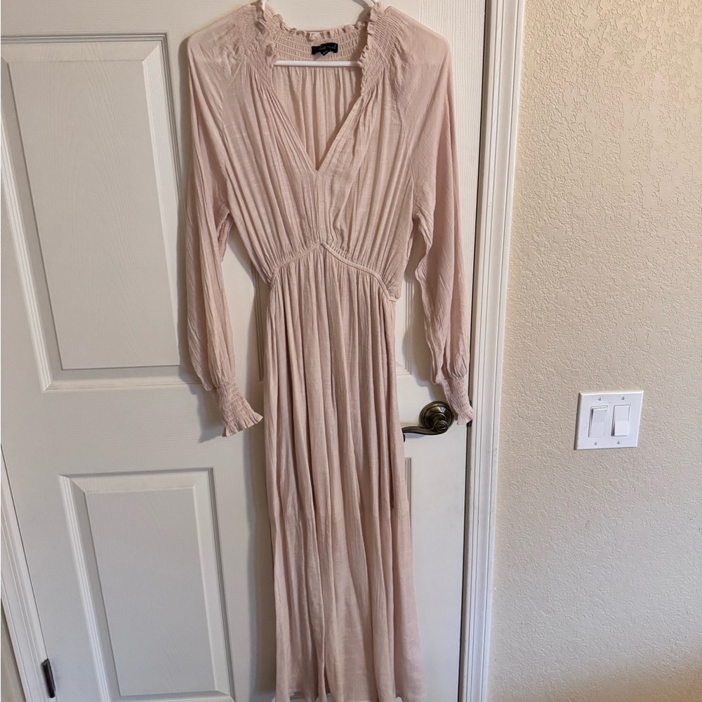 Bohme Maxi dress. Cream size small.